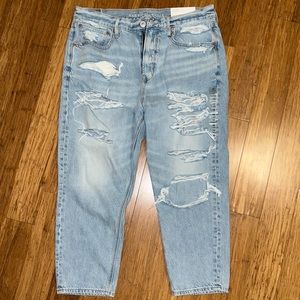 90s Slim Boyfriend High rise Jeans